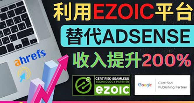 利用Ezoic优化网站广告：把自己的Adsense广告收入提升80%到200%云创网-网创项目资源站-副业项目-创业项目-搞钱项目云创网
