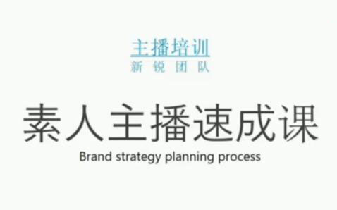 素人主播两天养成计划,月销千万的直播间脚本手把手教学落地云创网-网创项目资源站-副业项目-创业项目-搞钱项目云创网
