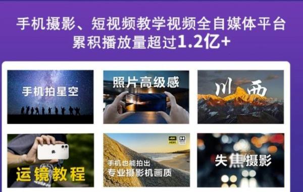 2022玩转手机影像全系课，零基础的小白也能进阶成为手机摄影专业人士云创网-网创项目资源站-副业项目-创业项目-搞钱项目云创网