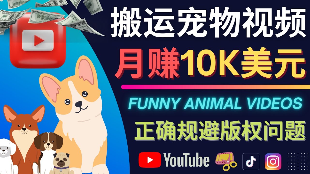 搬运TIKTOK视频到YouTube，并进行二次创作，月赚1万美元以上云创网-网创项目资源站-副业项目-创业项目-搞钱项目云创网