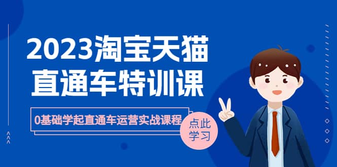 2023淘宝·天猫直通车评特训课，0基础学起直通车运营实战课程（8节课时）云创网-网创项目资源站-副业项目-创业项目-搞钱项目云创网