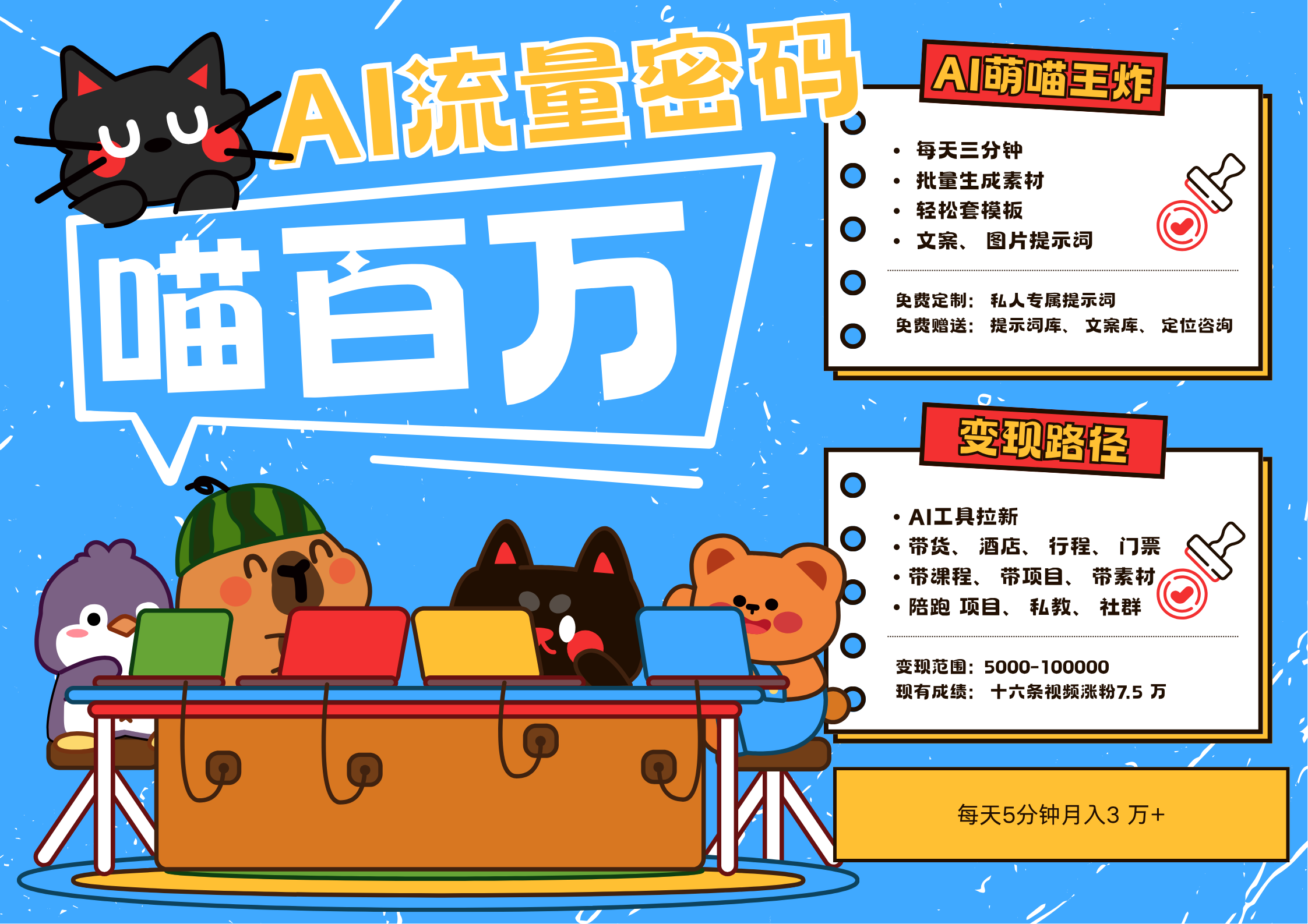 AI+宠物+旅行2025最火流量密码 轻松用AI宠物做文旅账号 可带货，带酒店，可以带行程，旅行社 小白三分钟学会 N种变现渠道 月入五位数  管道收益云创网-网创项目资源站-副业项目-创业项目-搞钱项目云创网